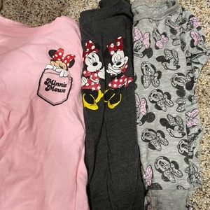 Lot of 3 Minnie Mouse shirts